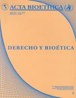 Bioética y derecho