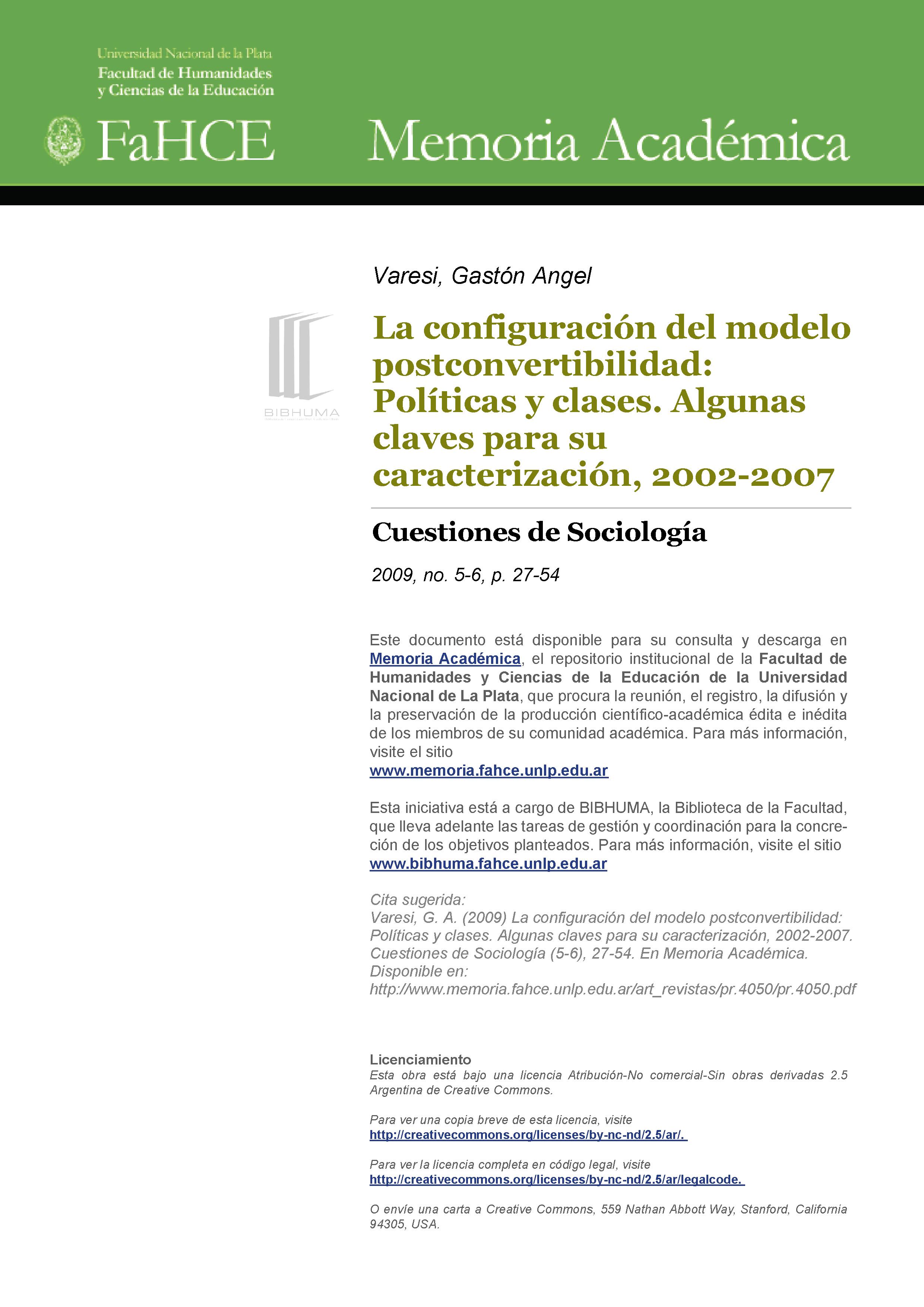 La configuració...
